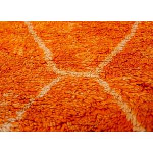 Alfombras de Lana Anudadas a Mano con Diseño Geométrico Nuray, 9x12, Rectangulares, para Sala de Estar, Dormitorio, Pasillo, Esquema de Color Naranja Rojo-Pae-4626 - Product Image 3