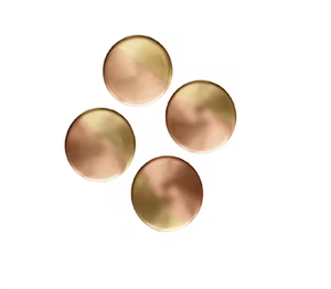 แผ่นรองแก้วทองเหลืองคุณภาพสูงที่มีดีไซน์หรูหราแผ่นรองเครื่องดื่มโลหะทนทานสำหรับกิจกรรมโรงแรมร้านอาหารและของตกแต่งบ้าน - Product Image 3