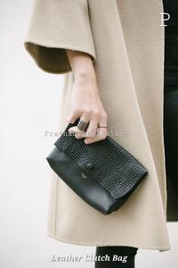 Bolso de Mano de Cuero Elegante de Alta Calidad para Llevar tus Esenciales con Estilo, Bolso de Mano de Cuero Plegable que Ofrece Estilo y Practicidad - Product Image 5