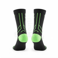 Chaussettes de cyclisme VTT d'hiver personnalisées pour hommes - Chaussettes de sport performantes, légères, écologiques, respirantes et extensibles pour le trail