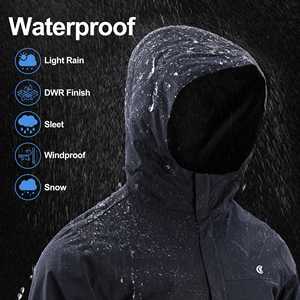 Outdoor Sport Men Softshell Jackets Windproof Outdoor Trekking Oversize Unisex Zipper <b>Parkas</b> Plus Size Jackets For Men - Product Image 6