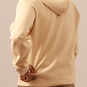 Sweats à capuche en coton 100% de haute qualité pour hommes poids lourd éponge française en détresse lavage à l'acide conception zippée saison d'hiver teint uni - Product Image 4