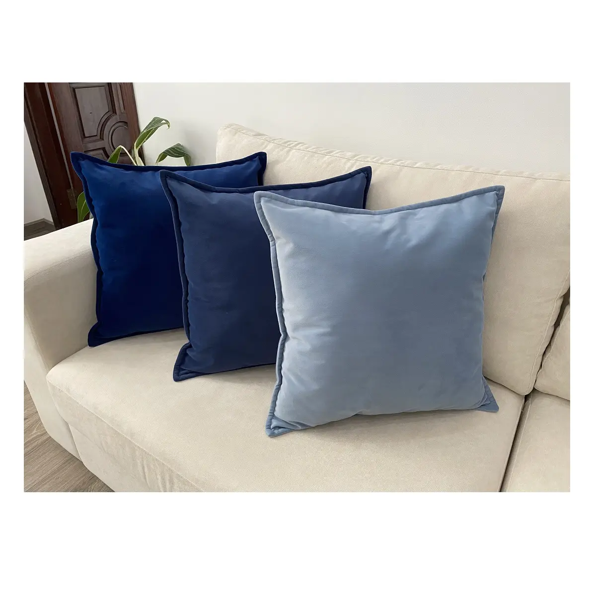 Cuscini decorativi di lusso per personalizzare materiale in poliestere/lino/cotone stile moderno Non tossico cuscini