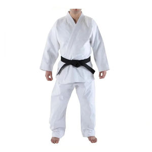 Uniformes de Karate Personalizados con Logotipo, Resistentes, Transpirables y Duraderos, Kimono de Jiu Jitsu de Color Sólido para Artes Marciales, Conjunto Unisex de Algodón - Product Image 3