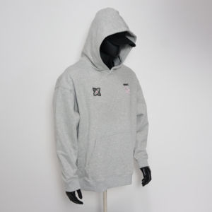 Fabrication de vêtements avec logo brodé personnalisé OEM, sweat-shirt et sweat à capuche deux pièces pour hommes - Product Image 2