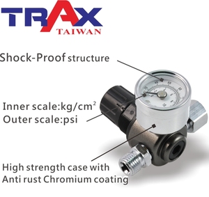 ตัวควบคุมแรงดันลมแบบไดอะแฟรม รุ่น ARX-BR99 130 กรัม 1.0~15psi แบบหน้าปัด - Product Image 3