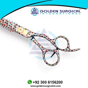 กรรไกรตัดผมมืออาชีพ รุ่นใหม่ สำหรับตัดผม ปลายคมเหมือนมีดโกน เคลือบกระดาษ ขายดี - Product Image 3