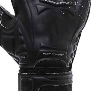 Gants de gardien de but de football en latex professionnels, respirants, imperméables, à doigts complets, avec sangle de poignet réglable et fermeture à lacets pour l'extérieur - Product Image 5