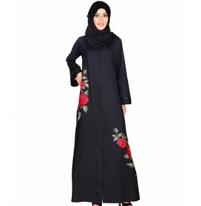 Nuevo estilo señoras Abaya Pakistán fabricante ropa islámica secado rápido transpirable musulmán manga larga Abayas - Product Image 4