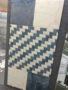 Azulejos de porcelana esmaltada vitrificada digital blanca de diseño moderno 600X600/600X1200mm acabado brillante sólido 8/10mm de espesor - Product Image 5