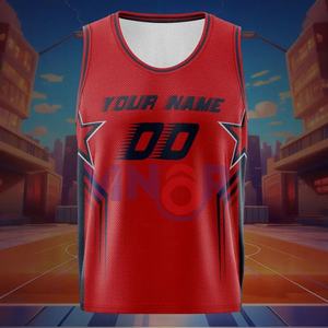 Nouveau design personnalisé maillot de basket-ball sur mesure le plus vendu maillot de basket-ball confortable de haute qualité respirant - Product Image 3