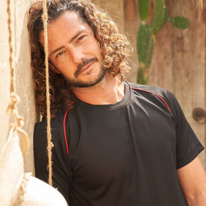 T-shirt unisexe Ultifresh Performance VOV 100% polyester Dri-Fit uni décontracté tissé brodé sérigraphie col rond respirant - Product Image 3