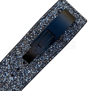 Customized Glitter Color 13mm Thickness Lever Buckle <b>Belt</b> Wholesale Price Glitter Lever <b>Belt</b> - Product Image 6