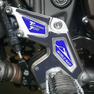 Adesivi protettivi 3D per tallone per Yamaha Tenere 700, accessori moto compatibili con il modello - Product Image 1