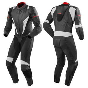 Combinaison de moto de course en cuir avec logo personnalisé de qualité supérieure pour hommes en vente en gros d'usine - Product Image 6