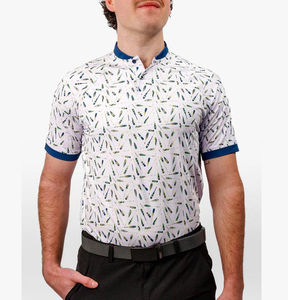 เสื้อโปโลแขนสั้นผู้ชายคุณภาพสูงแบบกำหนดเอง พร้อมการพิมพ์แบบระเหิด  เสื้อยืดแฟชั่นธุรกิจฤดูร้อน  พร้อม MOQ ต่ำ - Product Image 3