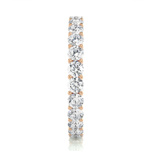 Anillo de diamante natural auténtico, chapado en oro de 14 quilates, estilo clásico para regalos formales y bodas, suministro mundial de la India - Product Image 4