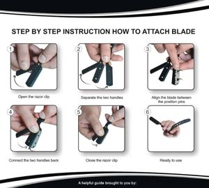 ANAAIF Rasoir professionnel à bord droit Chef classique Salon-Coupe à gorge de qualité - Product Image 4