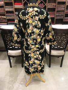 Bohemian Embroidery Handwork <b>Jacket</b> For Women Party Wear Winter Coat latest collection for exclusive this season - Product Image 3