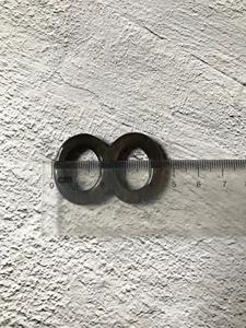 Buffalo Horn <b>Scarf</b> Ring with Smooth Polish Adding Soft Elegance and Secure Hold to Any <b>Scarf</b> High Quality - Product Image 2