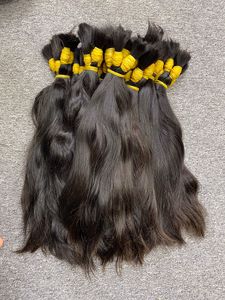 Extensiones de cabello crudo vietnamita virgen 100% Bulk One Donor Hair Weft Grade a 100g Natural Straight VQ Hair - Product Image 6