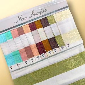 Tissu jacquard rayé biologique luxueux et léger de 44 pouces avec finition satinée, disponible en 10 couleurs vibrantes pour la confection de vêtements - Product Image 5