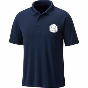 Camisas Polo de diseño bordado de poliéster 100% liso con polos de impresión personalizados para hombre - Product Image 2