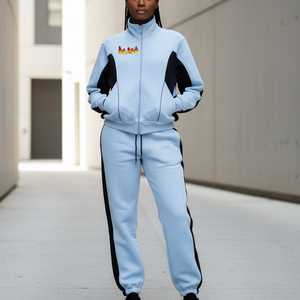 Chándal para Mujer, Mercado Europeo, Costura de Alta Calidad, Fabricación en Fábrica, Chándal Ajustado para Mujer, Material Premium Europeo, Venta al Por Mayor - Product Image 1