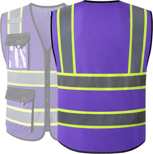 2025 travail Construction gilet vêtements réfléchissants haute visibilité gilet de sécurité réfléchissant chemin de route sécurité gilet de Construction - Product Image 2