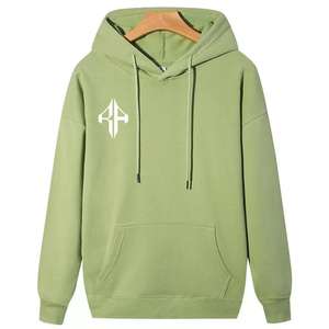 Sudaderas con capucha de bajo precio para hombre, serigrafía, de algodón 100% Material, logotipo personalizado de alta calidad Premium para hombre - Product Image 3