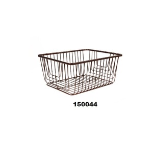 Panier en fil métallique avec poignées Paniers de rangement Organisateur Bin Basket Containers for Home Cabinet Pantry Kitchen Fruit Makeup - Product Image 2