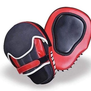 Mitaines de boxe personnalisées avec logo imprimé, cible en cuir incurvée, coussinets de frappe, mitaines de boxe - Product Image 1