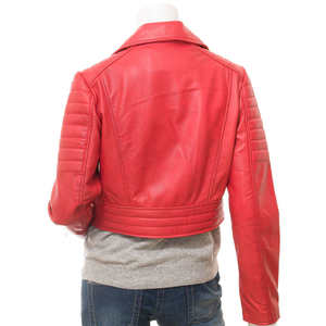 แจ็คเก็ตหนังซาตินแฟชั่นผู้หญิงขายดี ตกแต่งลายควิลท์ สำหรับฤดูหนาว สีพื้น ซิปยาวเต็มตัว ระบายอากาศได้ดี กันน้ำ - Product Image 2