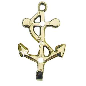 Decoración de pared con ancla de barco dorada, artículos de decoración para el hogar, accesorios náuticos de lujo, ancla de barco, precio al por mayor - Product Image 3