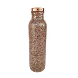 Botella de Agua de Cobre Minimalista de Estilo Zen Asiático con Tapa Hermética, Personalizable, Diseño Moderno, Libre de BPA - Product Image 1