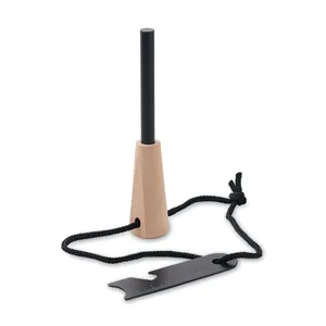 ที่จุดไฟโลหะแบบกำหนดเอง FUEGOR พร้อมด้ามไม้และแท่งแมกนีเซียมสำหรับจุดไฟ - Product Image 1
