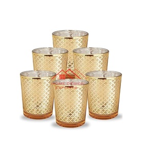 Pot de bougie en verre fait main de conception attrayante à bas prix vente chaude maison hôtel décor bougie votive - Product Image 2