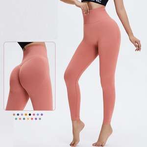 Mallas estirables por sublimación para mujer, ropa deportiva de cintura alta, pantalones de Yoga, gimnasio, Fitness, ropa para correr - Product Image 3