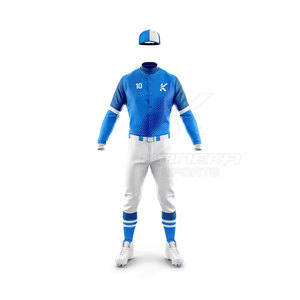 Tenue de baseball professionnelle pour homme KANEKA SPORTS, vêtements de sport respirants en tissu polyester, tenue d'entraînement confortable - Product Image 1