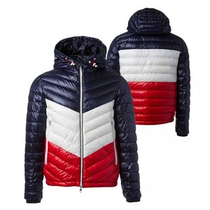 Veste matelassée imperméable chaude pour homme, style tendance personnalisé, vente en gros, streetwear d'hiver, veste matelassée brillante, veste à bulles - Product Image 3