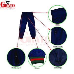 Chándal de nailon gris Catonic personalizable, tejido de poliéster y algodón, para deportes al aire libre, chaqueta cargo y pantalones deportivos. - Product Image 6