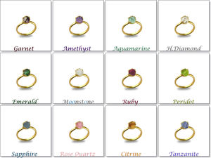 Anillo de zafiro azul de Plata de Ley 925, sortija de piedras preciosas chapadas en oro, piedra natural, piedras preciosas - Product Image 4