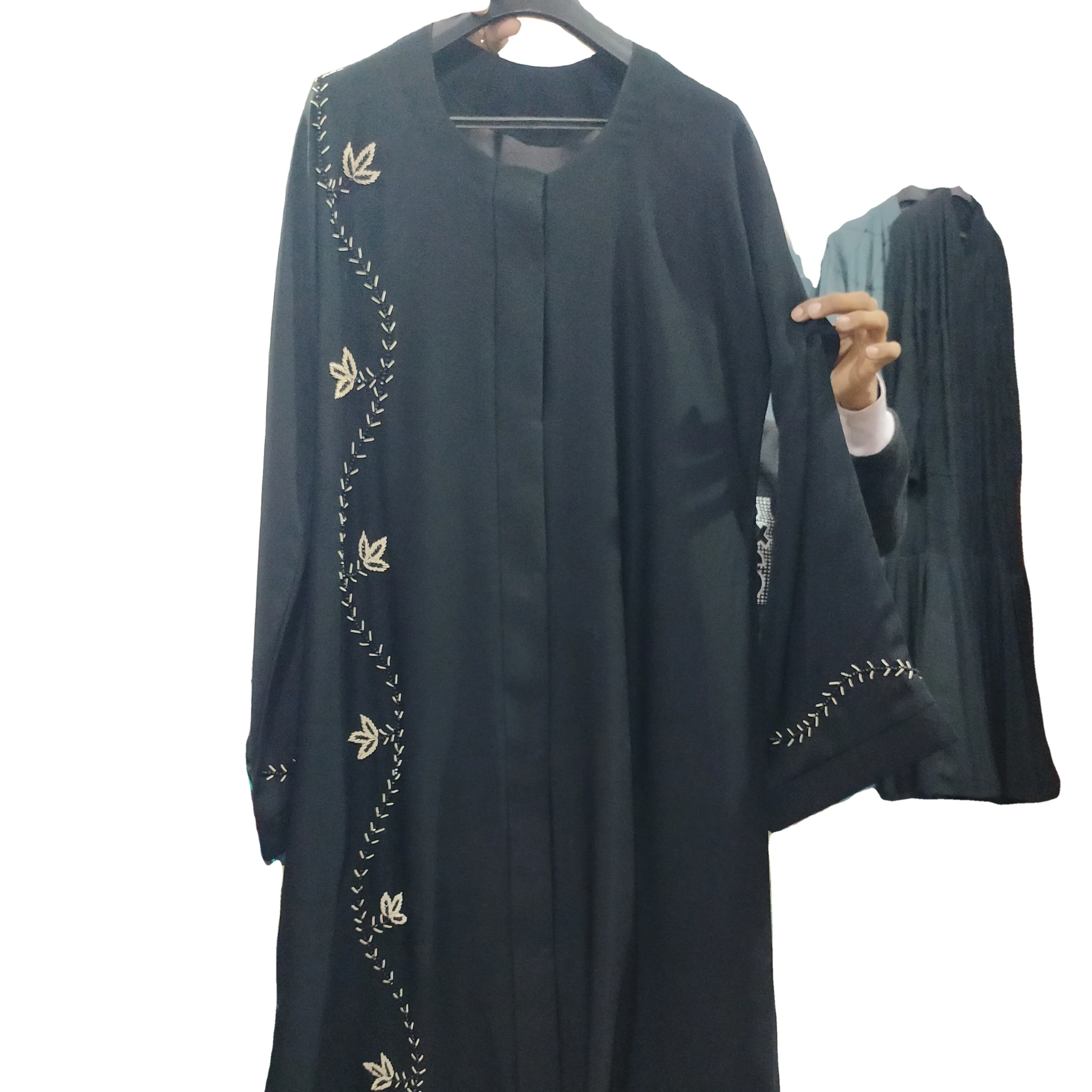 New Model Abaya In Dubai Fashion Hand Work Muslim Women Dress Elegant Lady Plus Size Ethnic Islamic Clothing