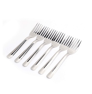 Cubiertos de Alta Calidad, Tenedores de Metal, Acero Inoxidable 304, Tenedor de Postre para Servir en Bodas y Hoteles, Excelente Calidad, Mejor Fabricante - Product Image 2