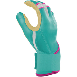 Gants de frappe de baseball en cuir de chèvre à manchette longue de qualité supérieure, logo personnalisé, respirants, durables, adhérence, performance adulte et jeune, équipement sportif professionnel - Product Image 3