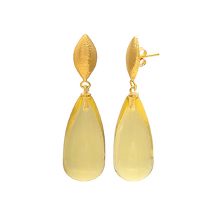 Nouvelle arrivage de boucles d'oreilles pour femme Drop Beer Hydro Gemstone par Jaipur Gems - Product Image 1