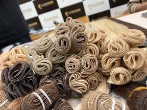 วิกผมคนเวียดนามสีตรงอัจฉริยะผมสุดหรูสองชั้นจัดส่ง DHL หนึ่งผู้บริจาค - Product Image 4