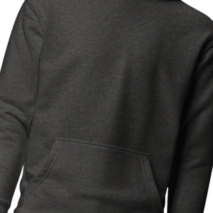 Dark <b>Grey</b> Pullover Hoodie Unisex Cotton Fleece Plain Hooded <b>Sweatshirt</b> Winter Warm Casual Streetwear Regular Fit Wholesale Bulk - Product Image 3