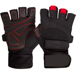 Unisex Half-Finger Gym <b>Gloves</b> for Bodybuilding Workout Fitness Training Accessories Exercise Leather <b>Gloves</b> Men/<b>Women</b> Sports - Product Image 3