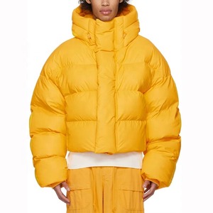 Factory Direct <b>Women</b> Cropped Down <b>Jacket</b> Winter Daily Wear Lightweight Quilted Crop Puffer <b>Jacket</b> - Product Image 2